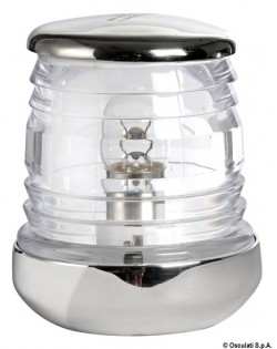 Luce di testa albero Classic 360°in acciaio inox, fino a 20 m